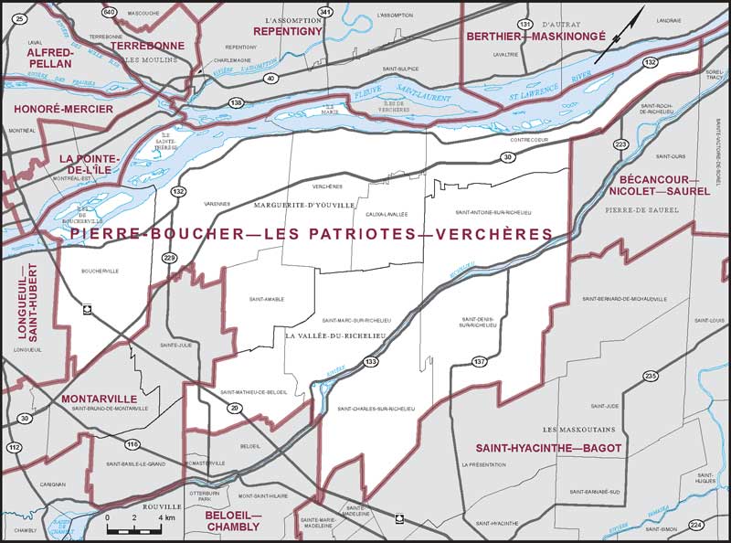 carte de Pierre-Boucher-Les Patriotes-Verchères Source Élections Canada.jpg